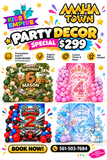 KIDS EMPIRE EXCLUSIVE PARTY DECOR SPECIAL