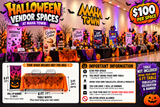 SPACE TABLE HALLOWEEN en MAHA TOWN 2026